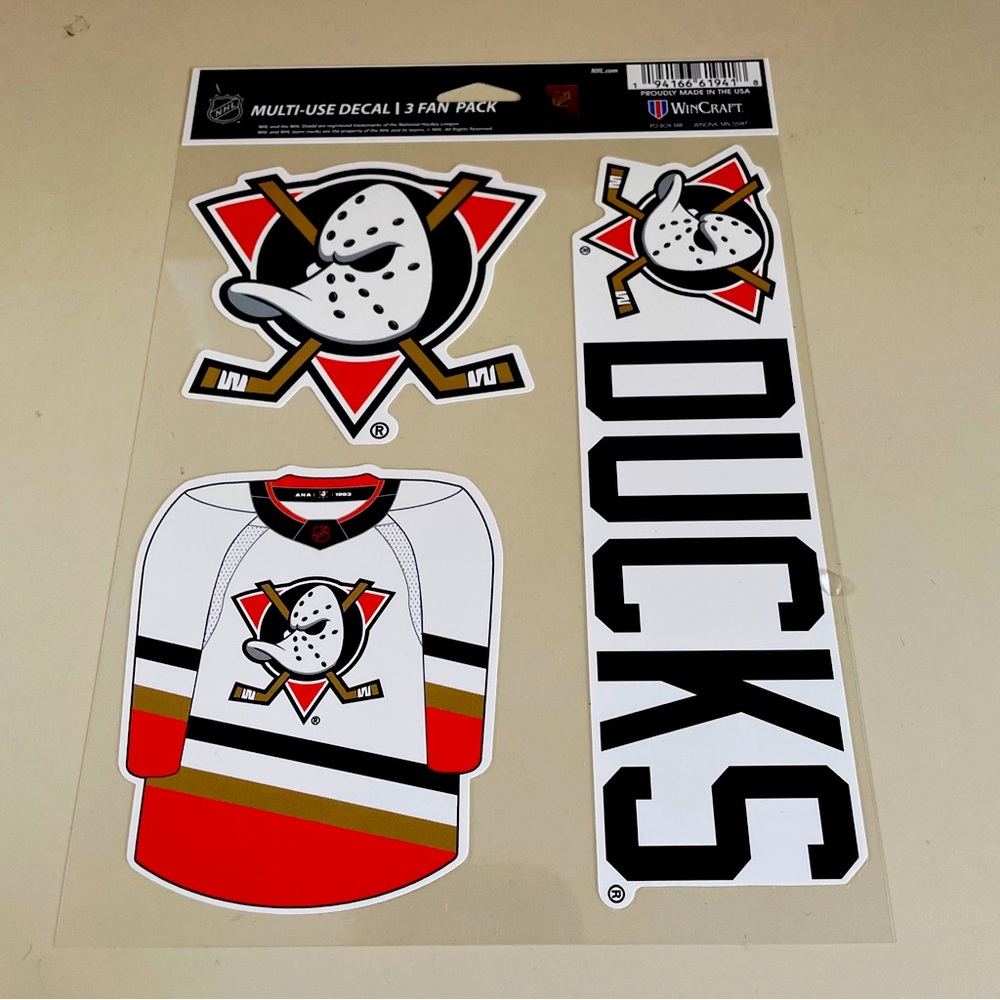 Mighty ducks 3 decal sheet fan pack great for hydro flask